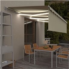 LED világítással ellátott árnyékoló